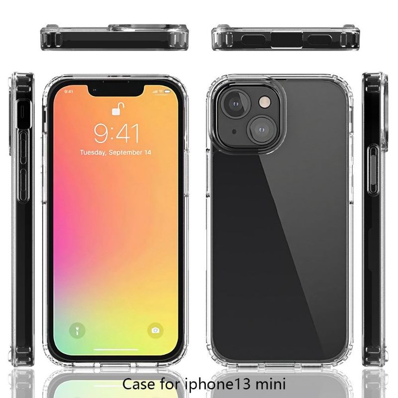 Cover iPhone 13 Mini Beskyttelsessæt Gennemsigtig