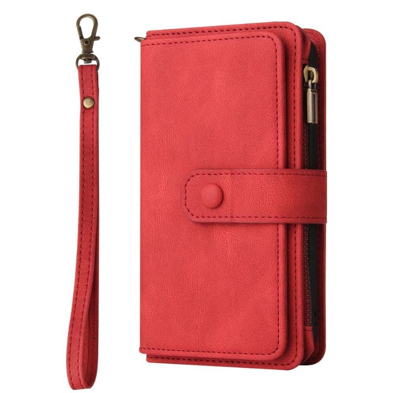 Flip Cover iPhone 13 Mini Hemming Punge Etui Med Snor