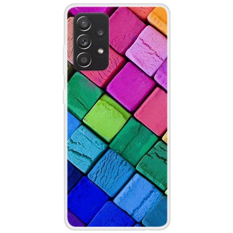 Cover Samsung Galaxy A33 5G Anti-fald Farvede Blokke