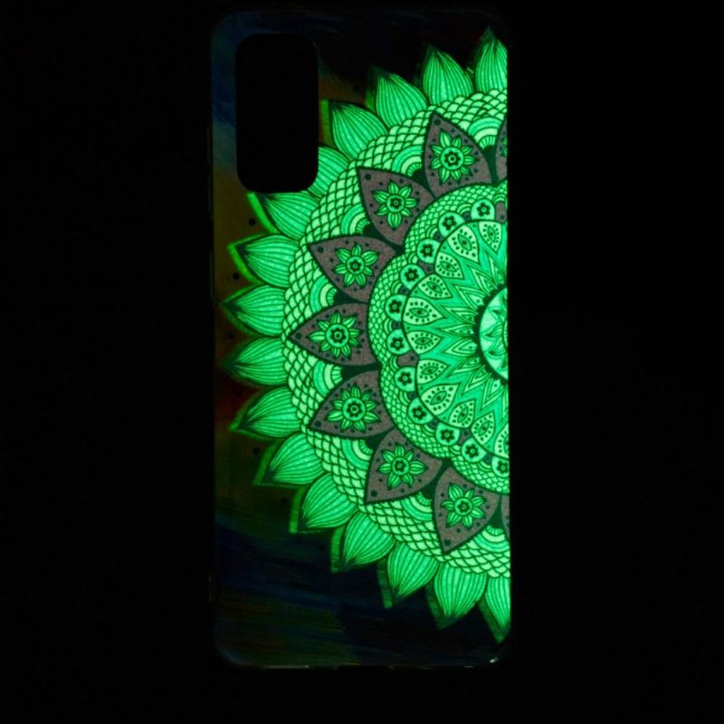 Cover Samsung Galaxy A33 5G Hemming Lysende Farverig Mandala