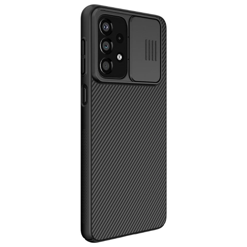 Cover Samsung Galaxy A33 5G Knastskærm Med Bageste Objektivdæksel