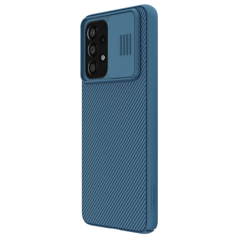 Cover Samsung Galaxy A33 5G Knastskærm Med Bageste Objektivdæksel