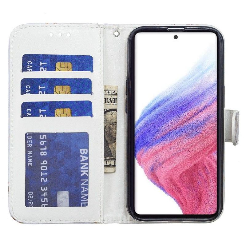 Flip Cover Samsung Galaxy A33 5G Anti-fald Solsikkeblomst
