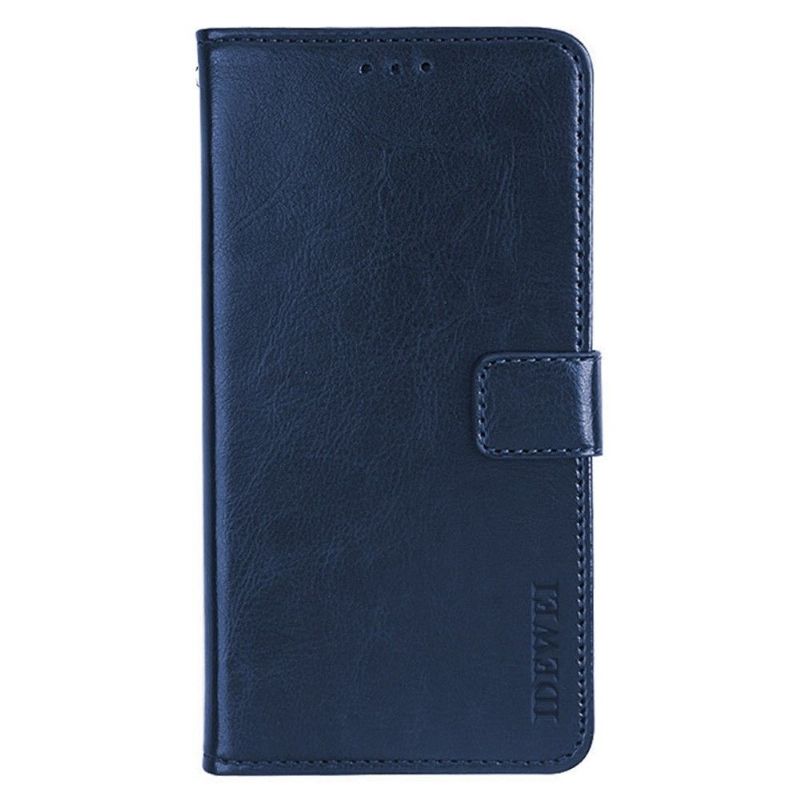 Flip Cover Samsung Galaxy A33 5G Hemming Læder Cover Idewei Folio Lædereffekt