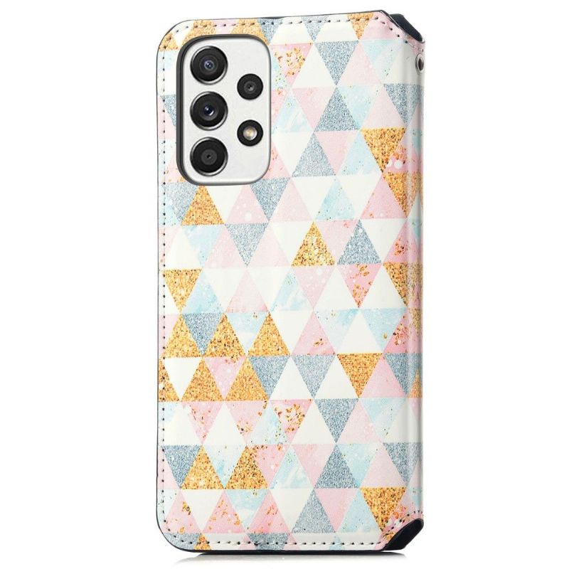 Flip Cover Samsung Galaxy A33 5G Læder Cover Nordic Style Flip Flip