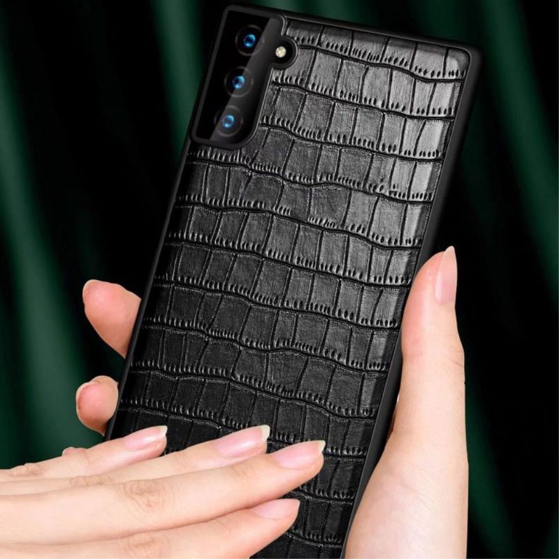 Cover Samsung Galaxy S22 5G Anti-fald Sulada Croco Lædereffekt