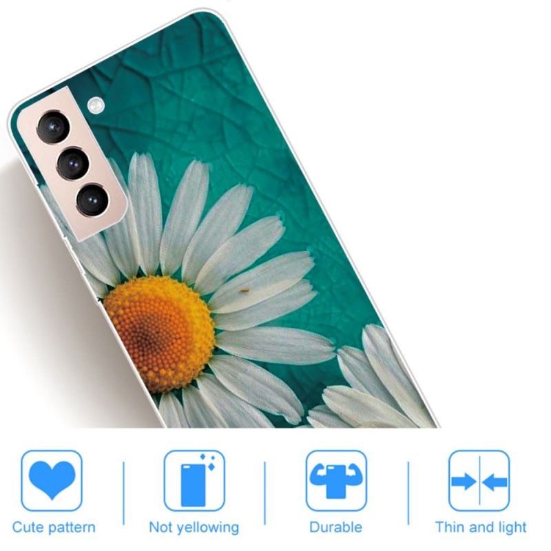 Cover Samsung Galaxy S22 5G Daisy Flower