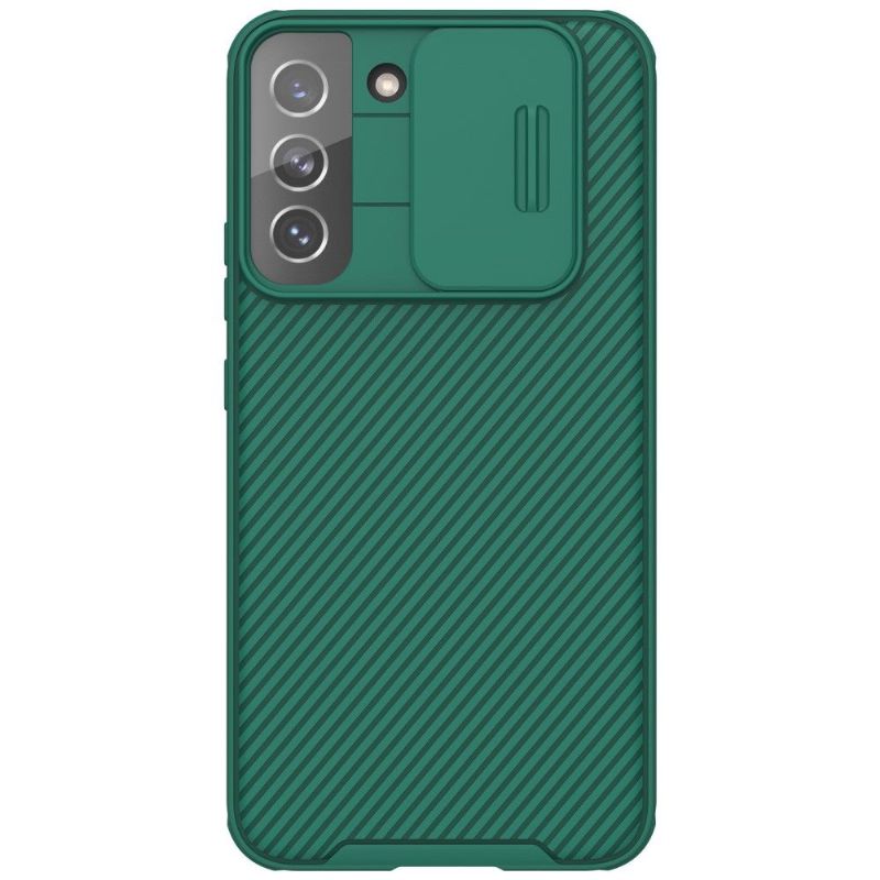 Cover Samsung Galaxy S22 5G Knastskærm Med Bageste Objektivdæksel