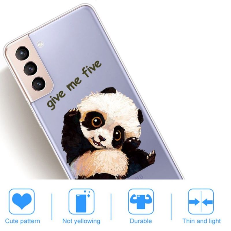 Cover Samsung Galaxy S22 5G Panda"giv Mig Fem"
