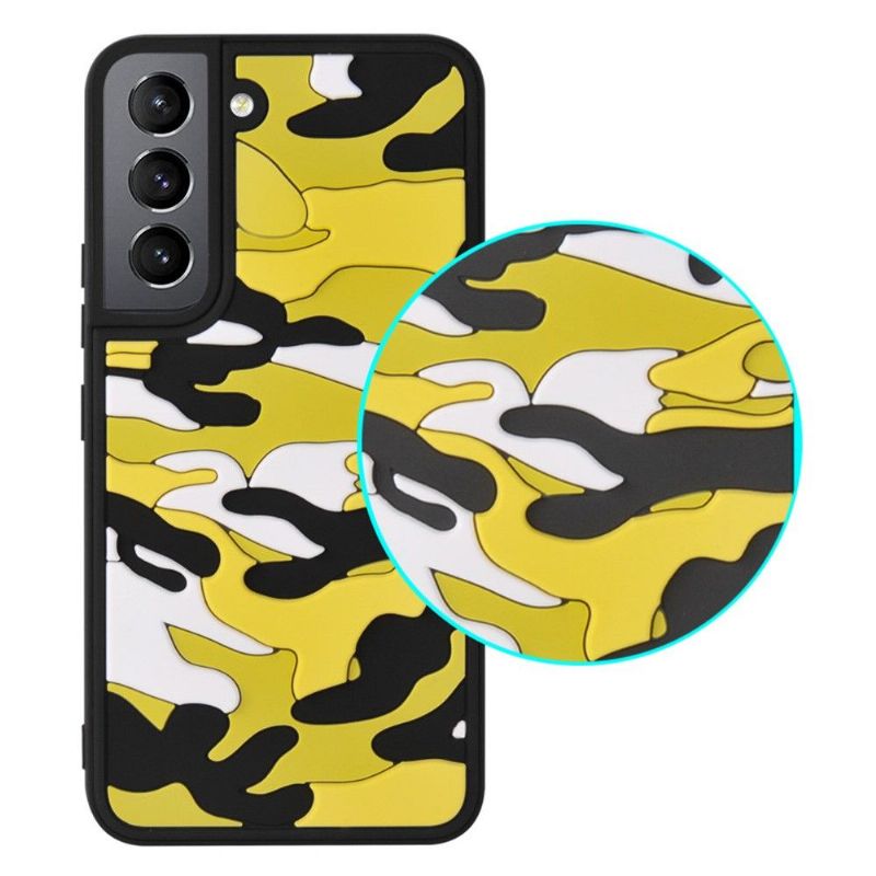 Cover Samsung Galaxy S22 5G Robust Militær Camouflage