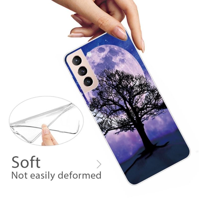 Cover Samsung Galaxy S22 5G Træet Under Månen