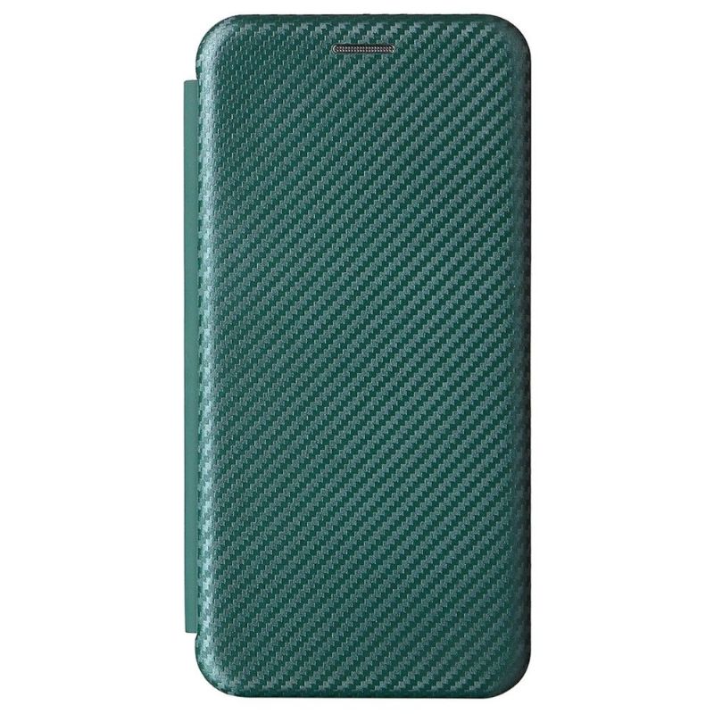 Flip Cover Samsung Galaxy S22 5G Carbon Fiber Læder