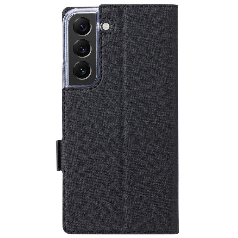 Læder Cover Samsung Galaxy S22 5G Bøjlestøttefunktion