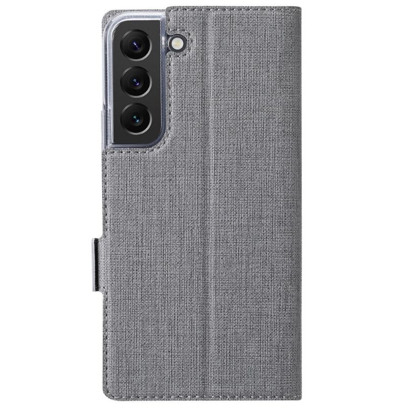 Læder Cover Samsung Galaxy S22 5G Bøjlestøttefunktion