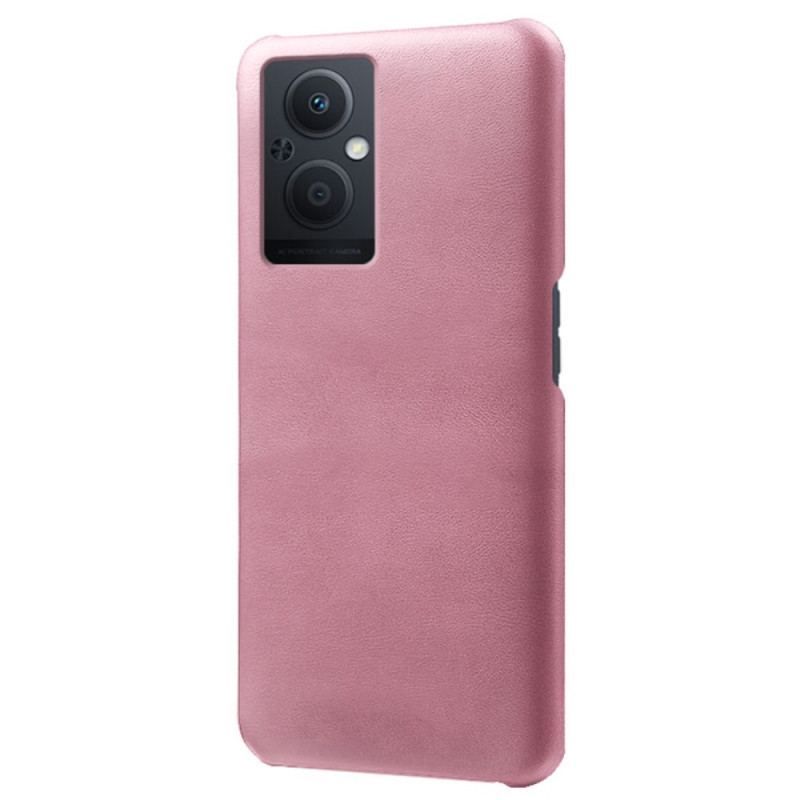 Cover Oppo Reno 8 Lite Læder Effekt