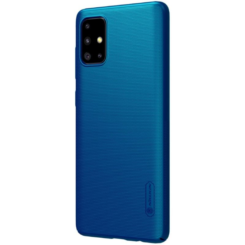 Cover Samsung Galaxy A71 Anti-fald Nillkin Frost Effect - Peacock Blue