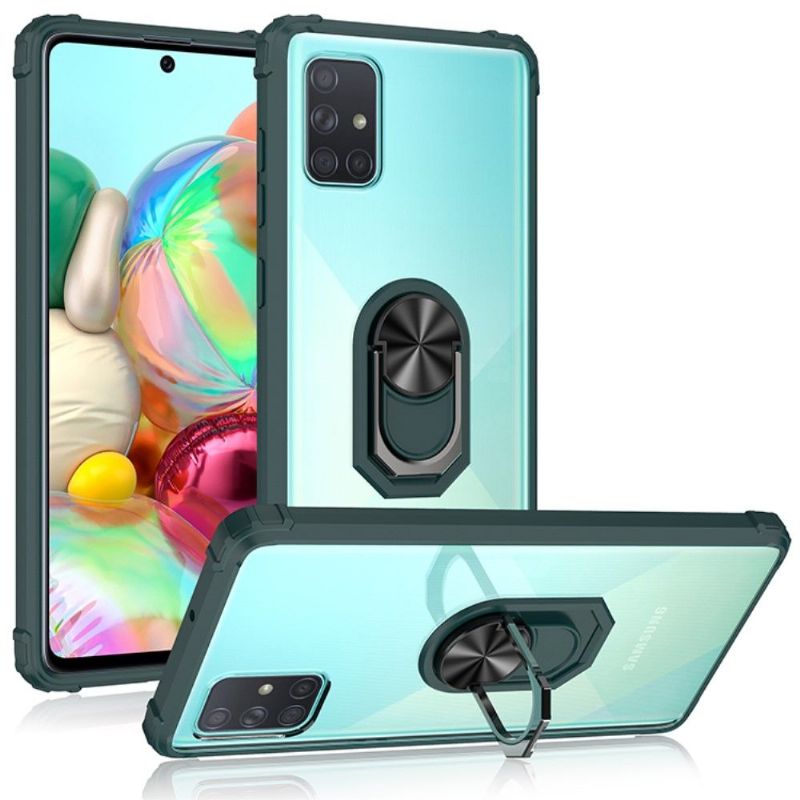 Cover Samsung Galaxy A71 Beskyttelsessæt Stødsikker Med Ring