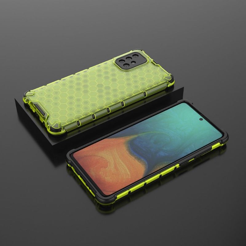 Cover Samsung Galaxy A71 Beskyttende Honeycomb