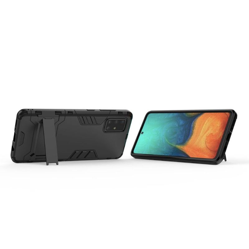 Cover Samsung Galaxy A71 Cool Guard Stødsikker Med Integreret Stativ