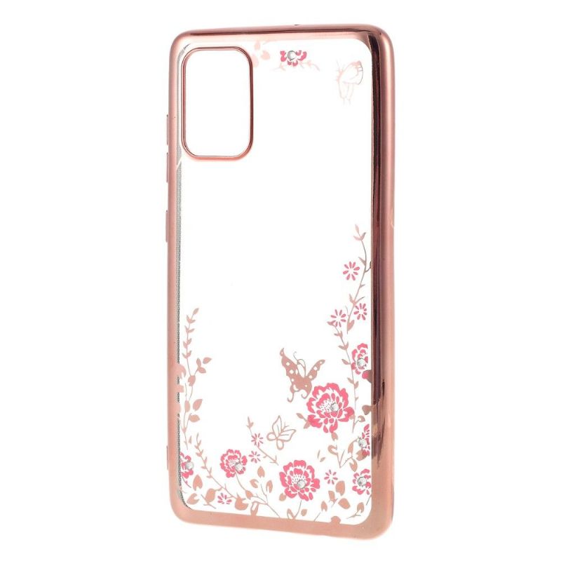 Cover Samsung Galaxy A71 Floral Spring Transparent