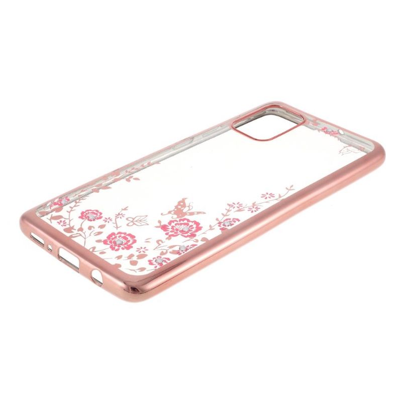 Cover Samsung Galaxy A71 Floral Spring Transparent