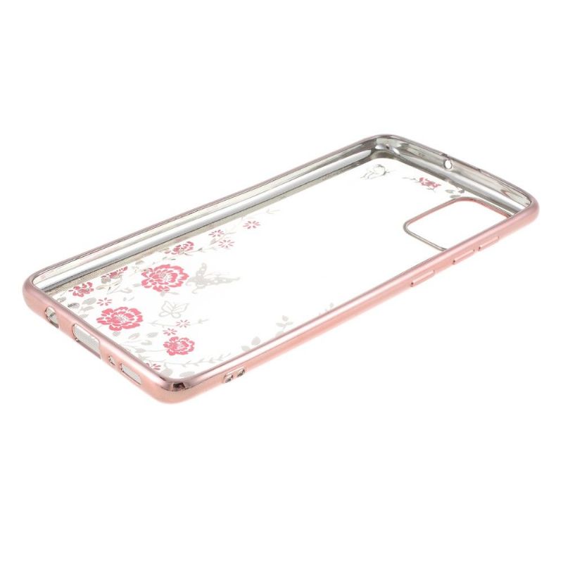 Cover Samsung Galaxy A71 Floral Spring Transparent