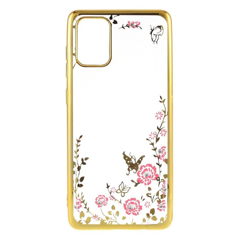 Cover Samsung Galaxy A71 Floral Spring Transparent