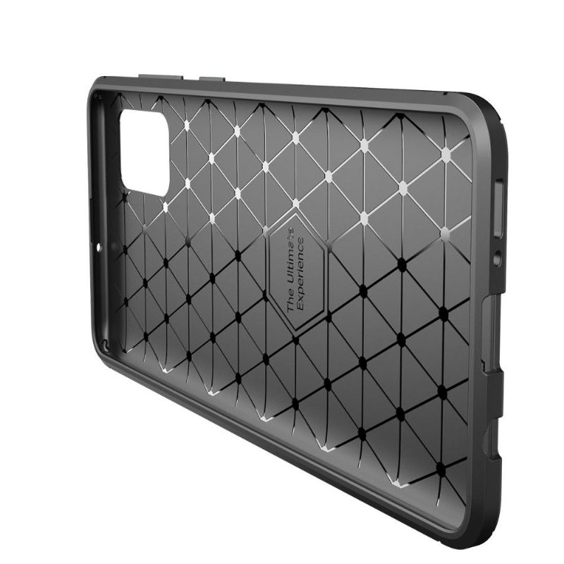 Cover Samsung Galaxy A71 Gel Carbon Fiber Style