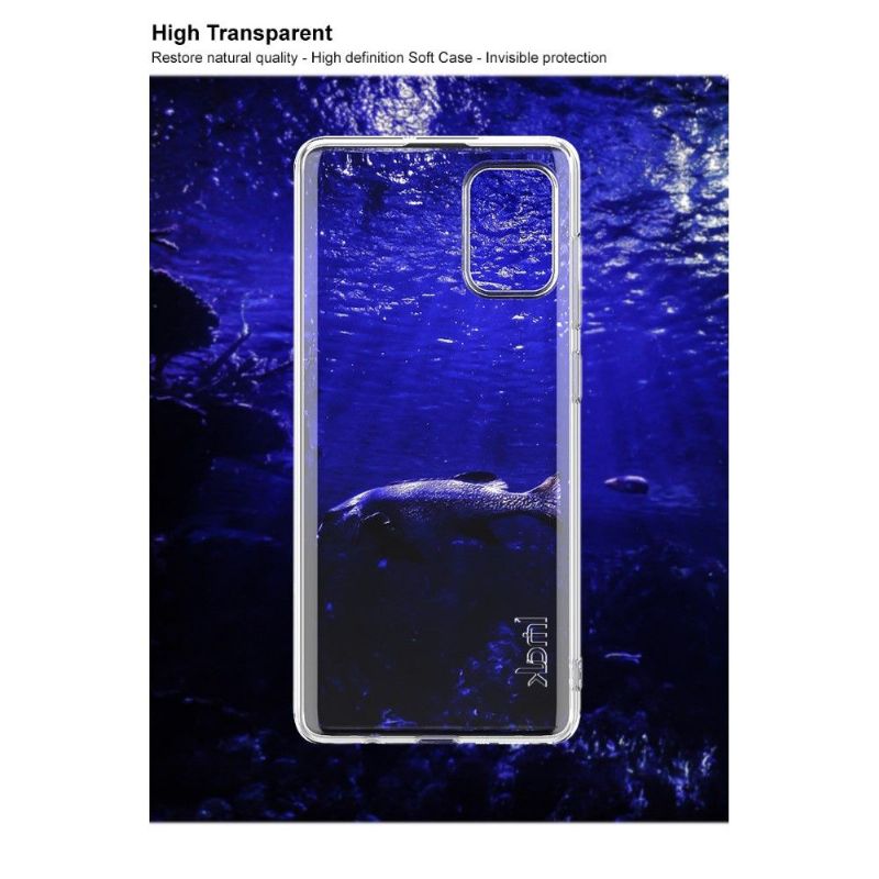 Cover Samsung Galaxy A71 Gennemsigtig Silikone