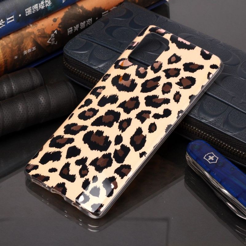 Cover Samsung Galaxy A71 Hemming I Gel Leopard