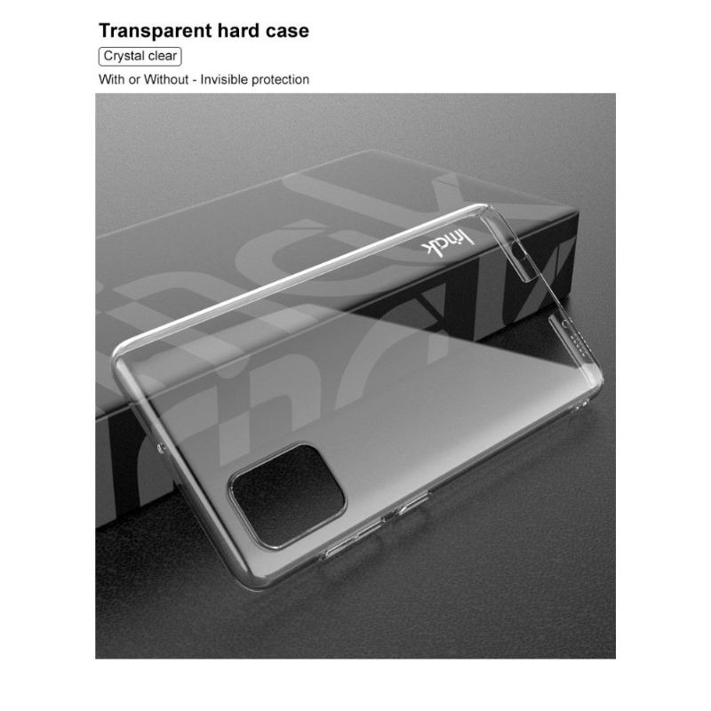 Cover Samsung Galaxy A71 Imak Transparent + Beskyttelsesfilm