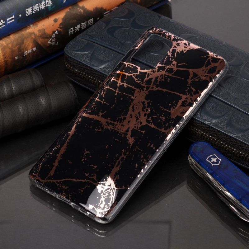 Cover Samsung Galaxy A71 Marble Style Gel