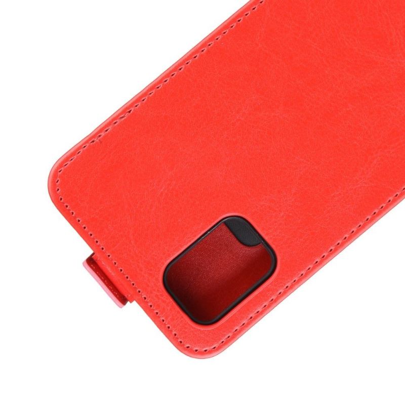 Etui Samsung Galaxy A71 Flip Cover Lodret Kunstlæder