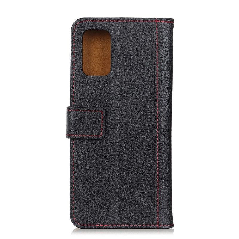 Flip Cover Samsung Galaxy A71 Grained Card Holder Support Funktion