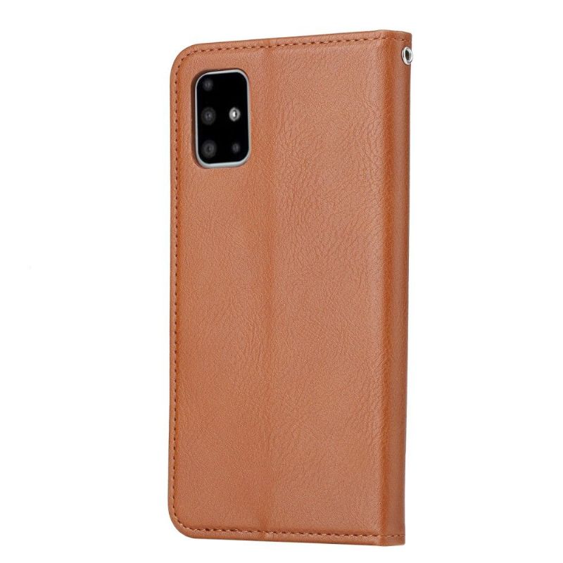 Flip Cover Samsung Galaxy A71 Læder Effekt Stand Case