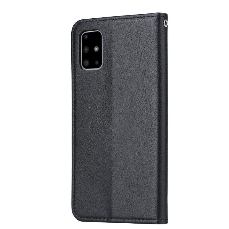 Flip Cover Samsung Galaxy A71 Læder Effekt Stand Case