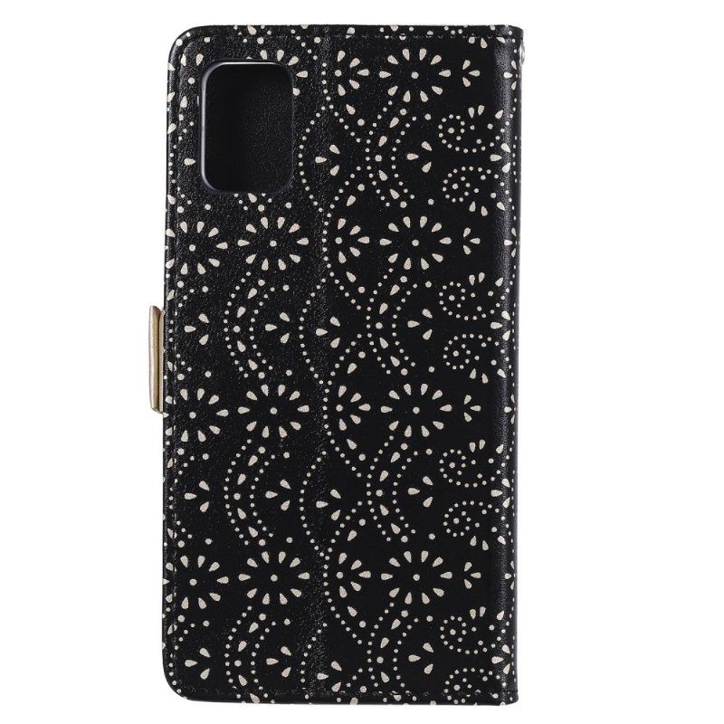 Flip Cover Samsung Galaxy A71 Romantik Med Rem