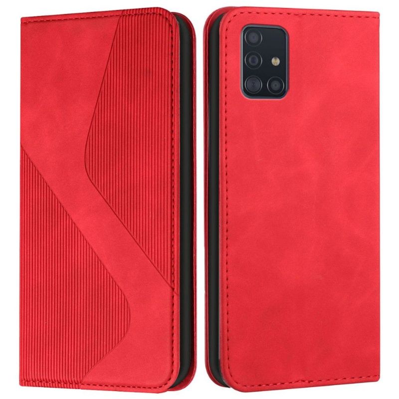 Flip Cover Samsung Galaxy A71 S Shape Business