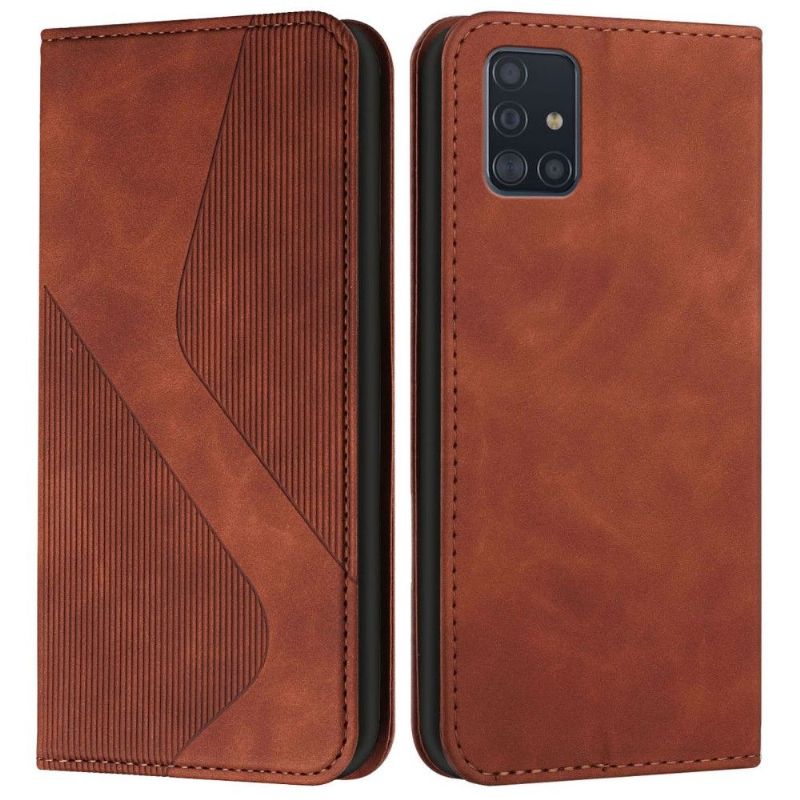 Flip Cover Samsung Galaxy A71 S Shape Business