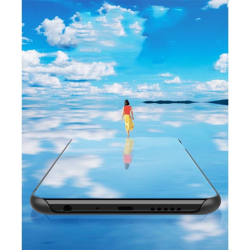 Mobilcover Samsung Galaxy A71 Flip Cover Spejleffekt