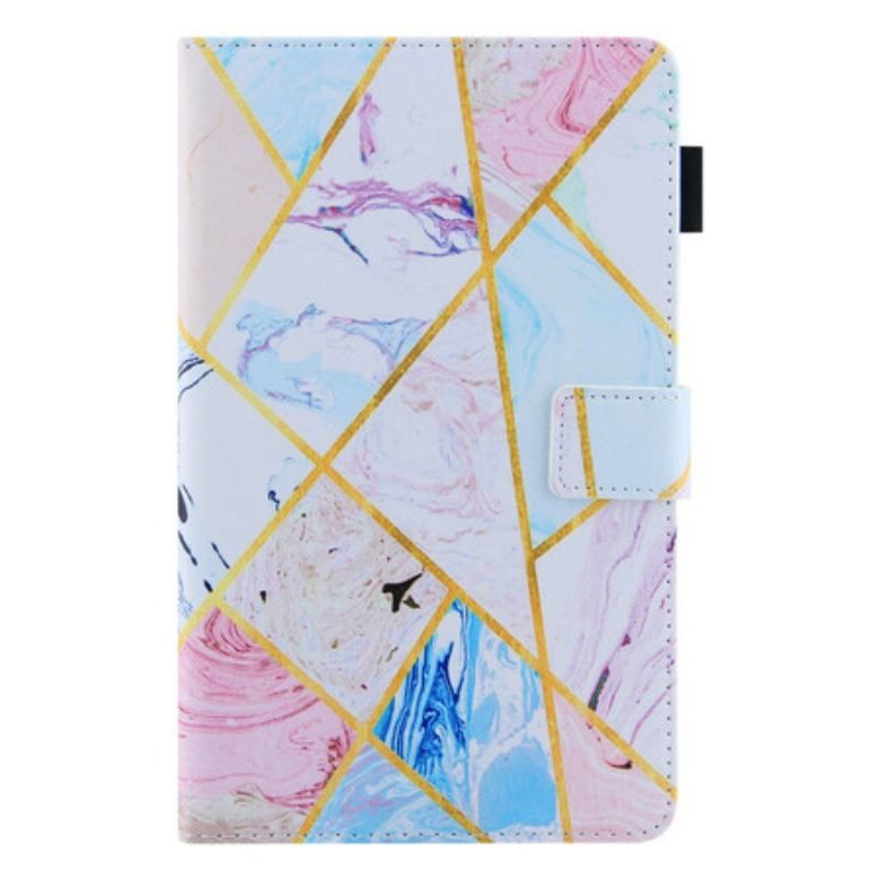 Flip Cover Samsung Galaxy Tab A7 Lite Marmor Indflydelse