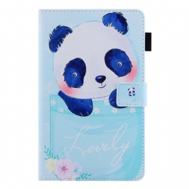 Flip Cover Samsung Galaxy Tab A7 Lite Sød Panda