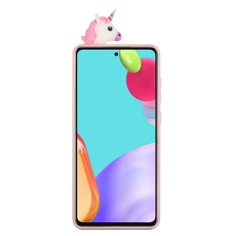 Cover Samsung Galaxy A53 5G Anti-fald Silikone Unicorn 3d