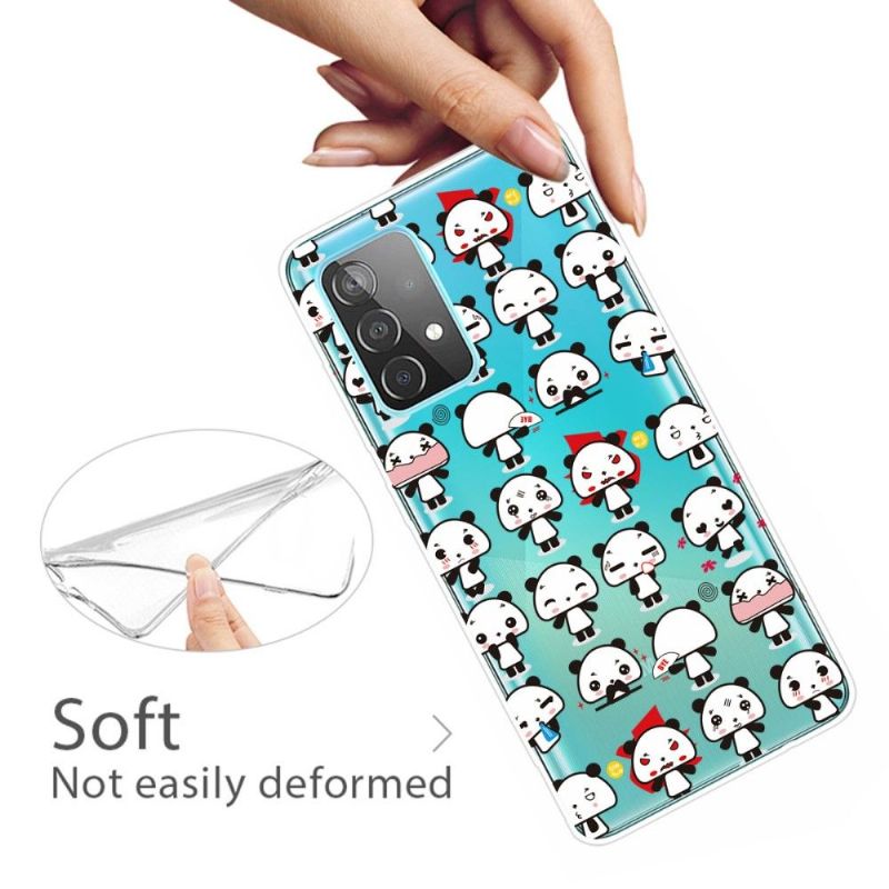 Cover Samsung Galaxy A53 5G Kawaii Pandas