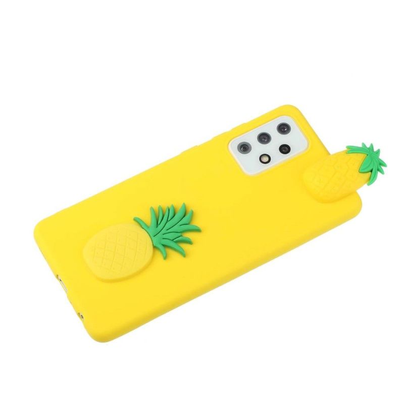 Cover Samsung Galaxy A53 5G Silikone Ananas 3d