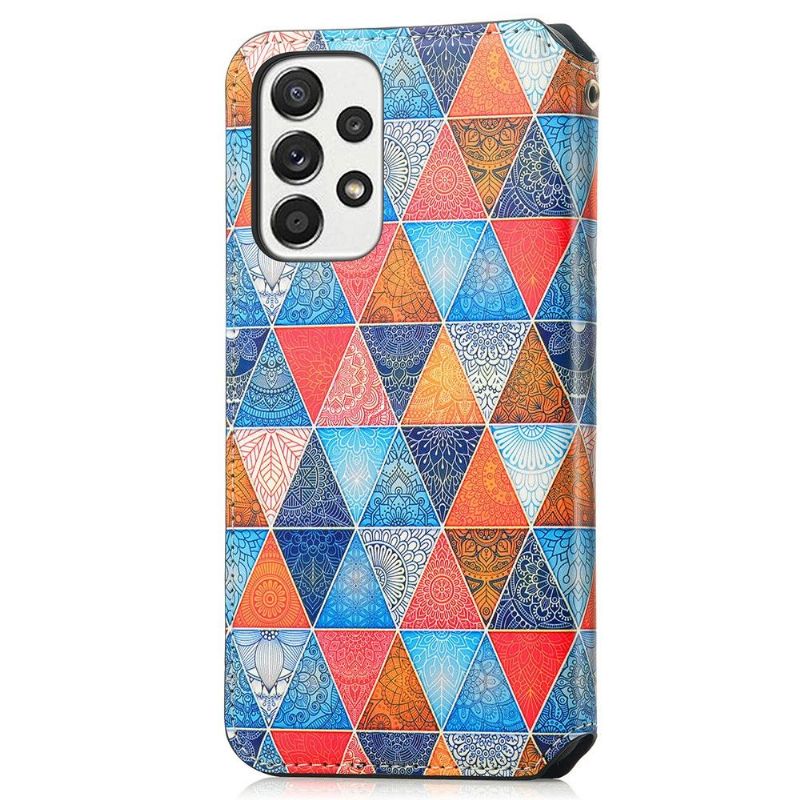 Flip Cover Samsung Galaxy A53 5G Anti-fald Mandala Kalejdoskop