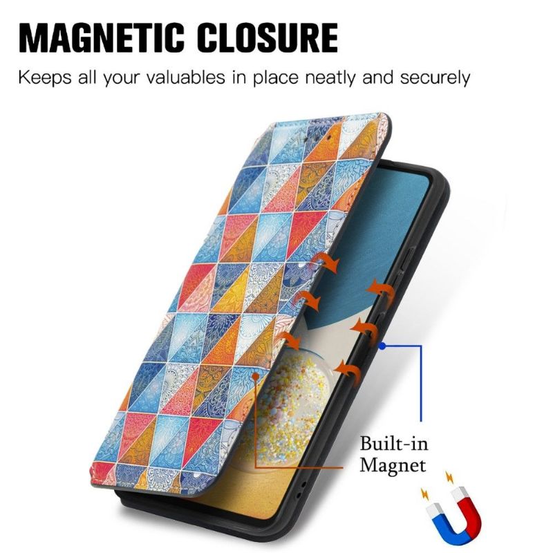 Flip Cover Samsung Galaxy A53 5G Anti-fald Mandala Kalejdoskop
