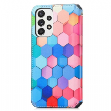 Flip Cover Samsung Galaxy A53 5G Hemming Farvet Honeycomb