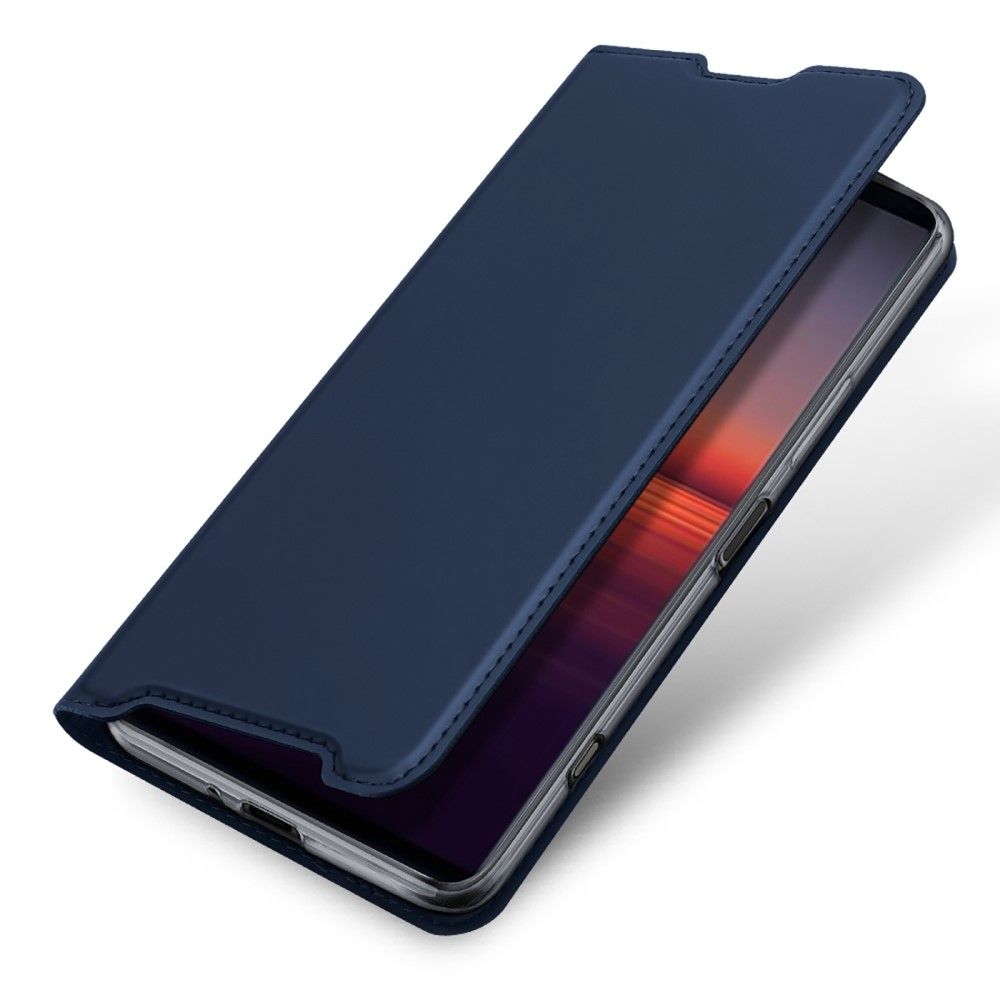 Flip Cover Sony Xperia 1 IV Business Satin Effekt