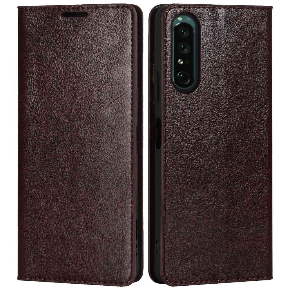 Flip Cover Sony Xperia 1 IV Læderkortholder Støttefunktion